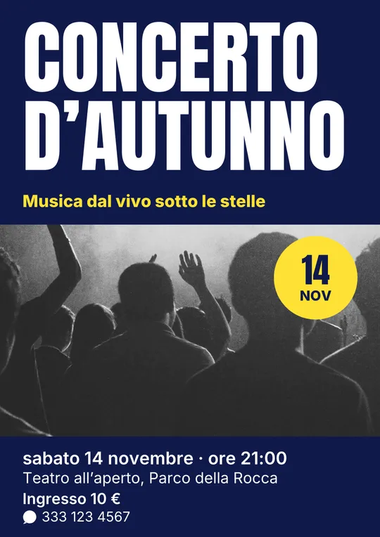 Locandina: Concerto d'autunno
