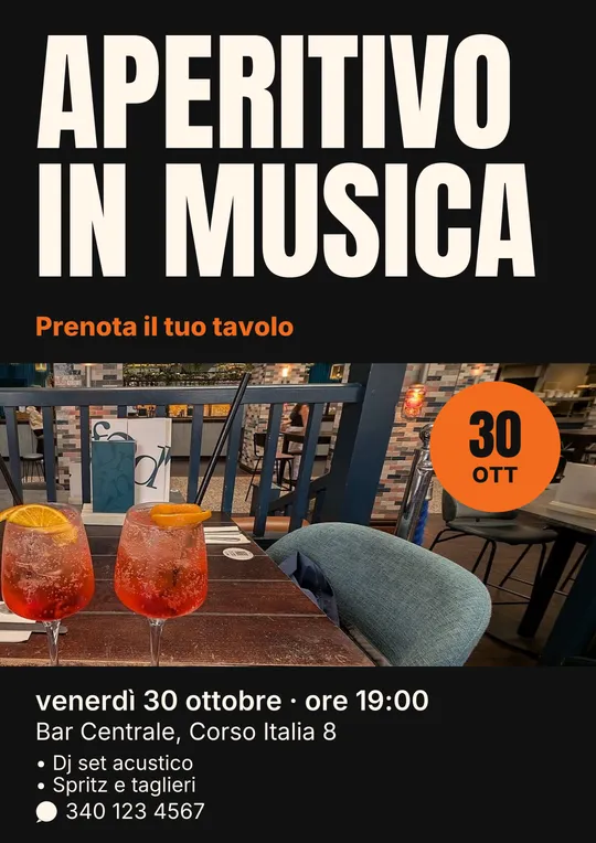 Locandina: Aperitivo in musica