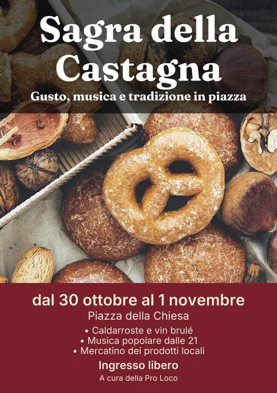 Locandina: Sagra della Castagna